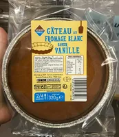 Gâteau au fromage blanc saveur vanille