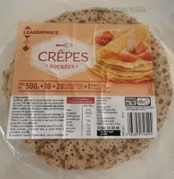 Crêpes sucrées