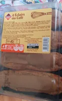 4 éclairs au café