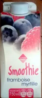 Smoothie framboise myrtille