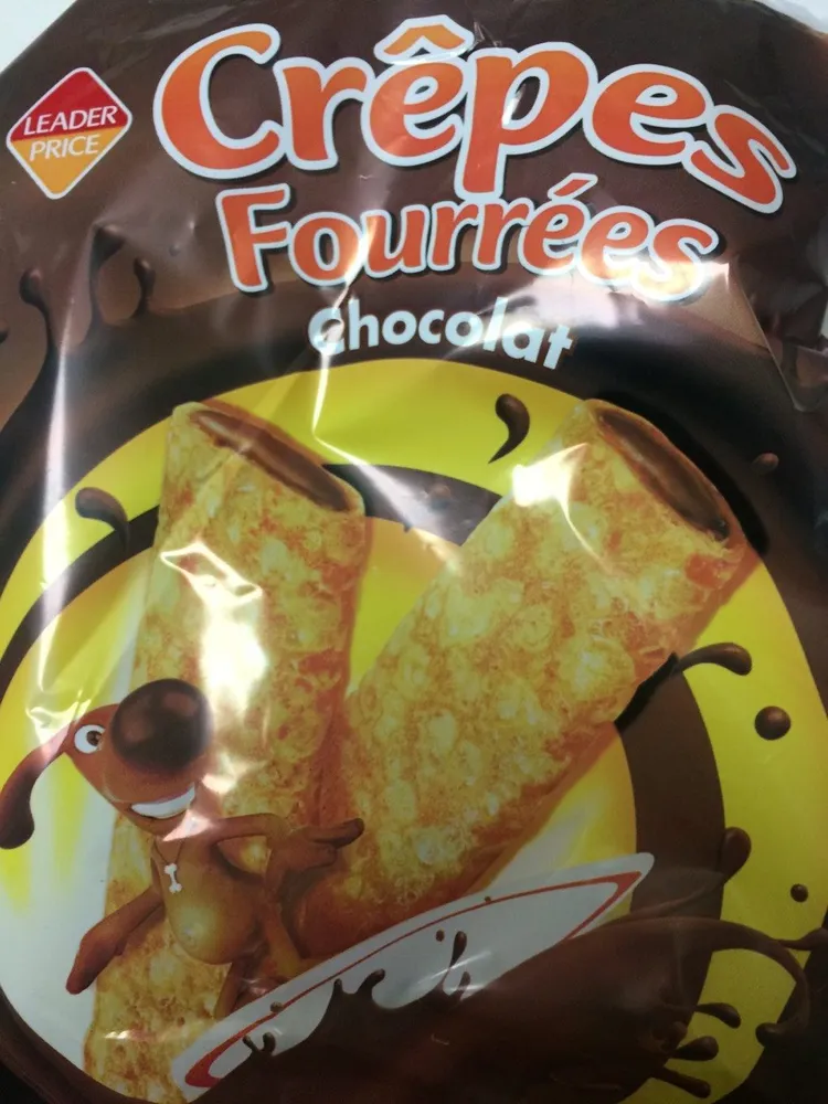Crêpes fourrées chocolat