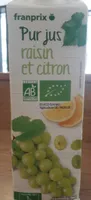 Pur jus raisin et citron