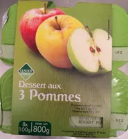 Dessert aux 3 Pommes