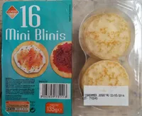 16 Mini blinis