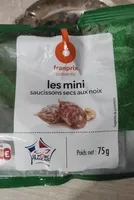 Les mini saucissons secs aux noix
