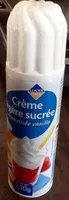 Crème légère sucrée aromatisée vanille