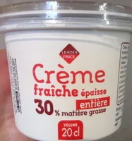 Crème fraîche épaisse entière (30 % MG)