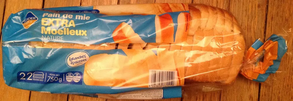 Pain de mie extra-moelleux nature