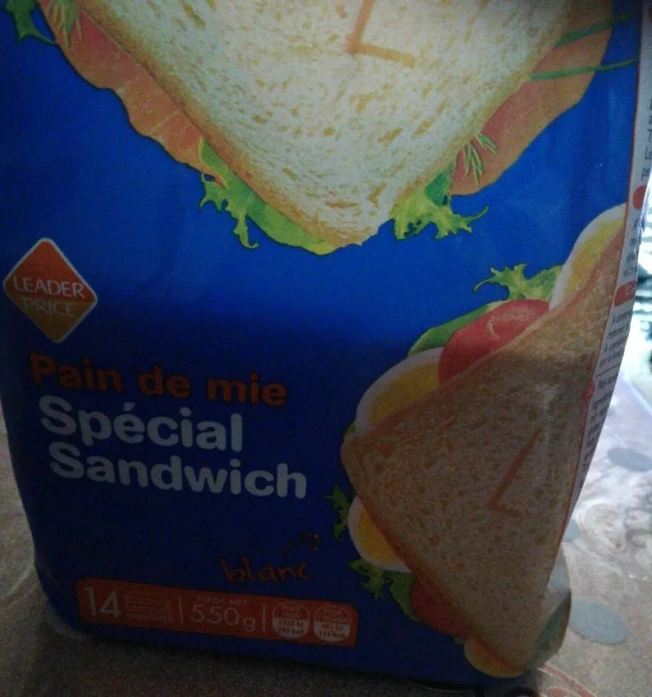 Pain de mie spécial sandwich