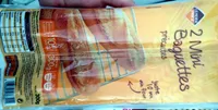 2 Mini Baguettes précuites
