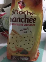 Brioche Tranchée aux Œufs Frais aux Pépites de Chocolat
