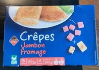 Crepes jambon fromage