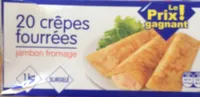 Crêpes Fourrées Jambon Fromage