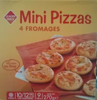 Mini Pizzas 4 Fromages