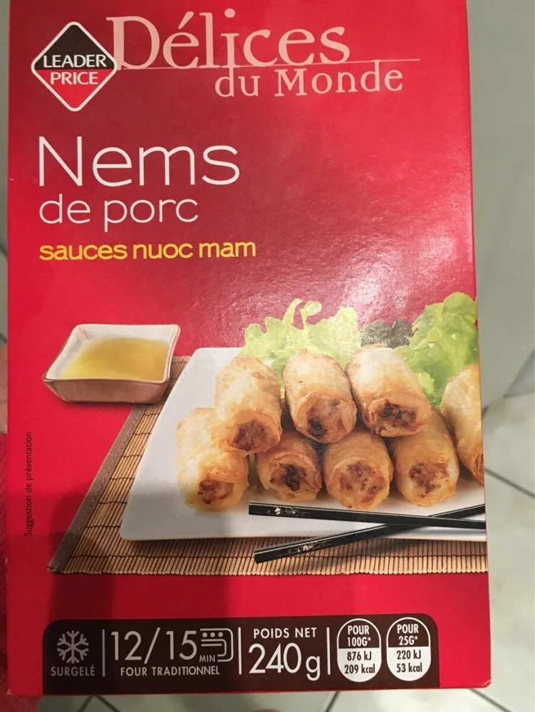 Nems de porc