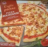 Pizza Bolognaise, Cuite sur pierre