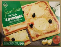 Pizza 4 Fromages - Chèvre, Emmental, Mozzarella, Gorgonzola.