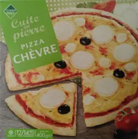 Pizza Chèvre, Cuite sur pierre