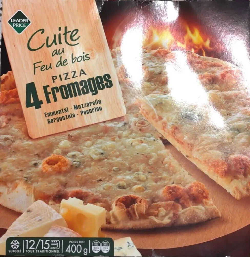 Pizza 4 fromages Leader Price
