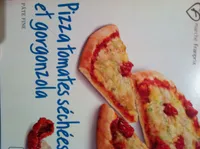 Pizza tomates séchées et gorgonzola