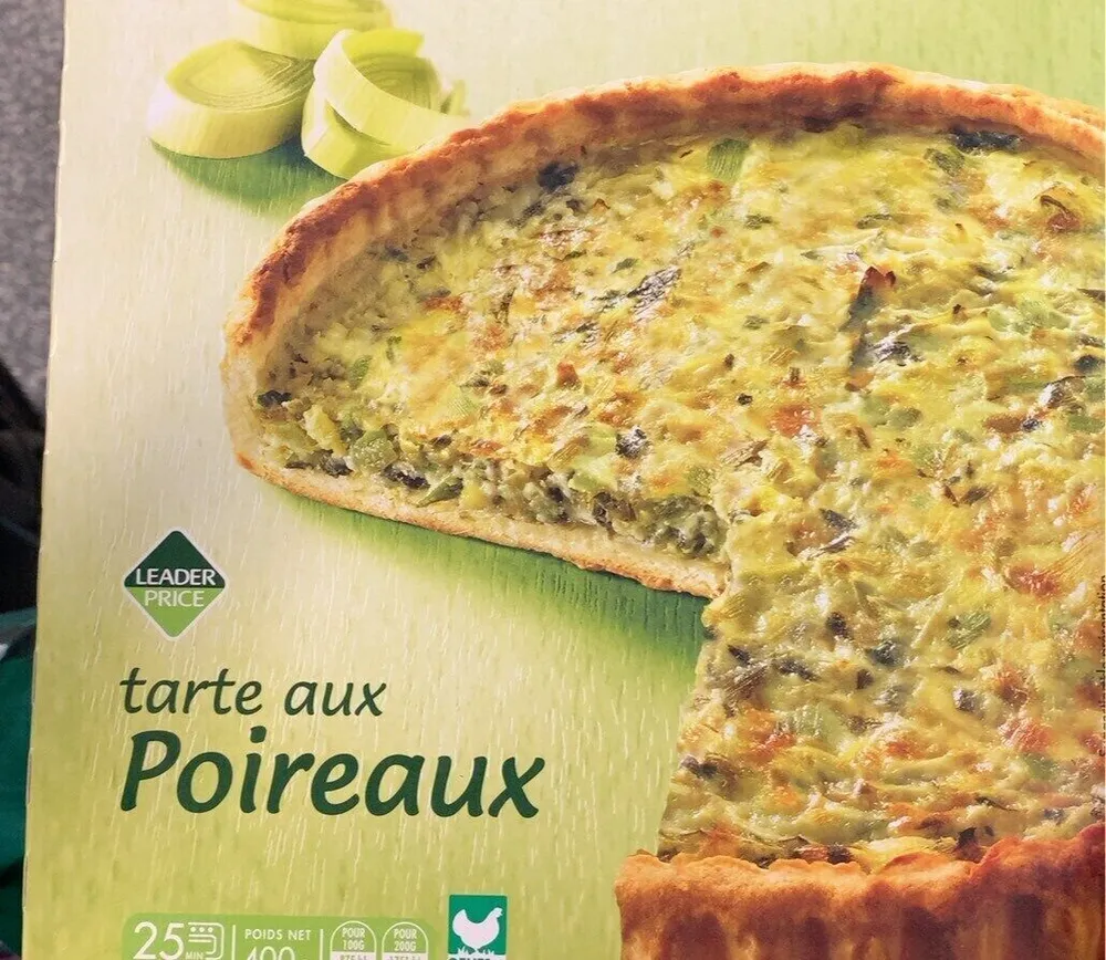 Tarte aux poireaux