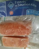 Pavé de saumon keta du pacifique