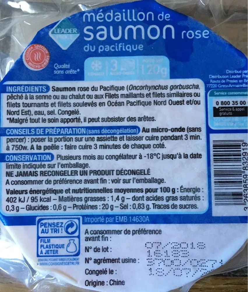 Saumon Rose