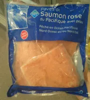 Pavés de Saumon Rose du Pacifique avec Peau
