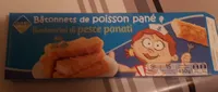 Bâtonnets de poisson  pané