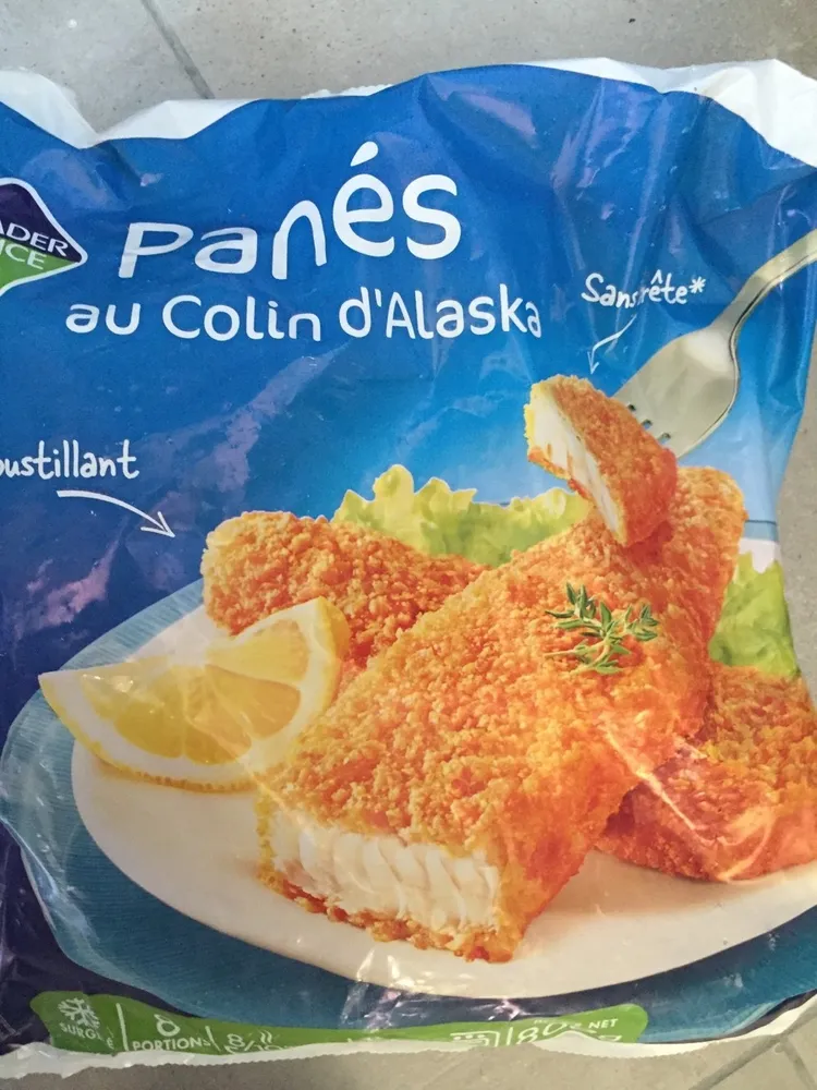 Panés au colin d'Alaska