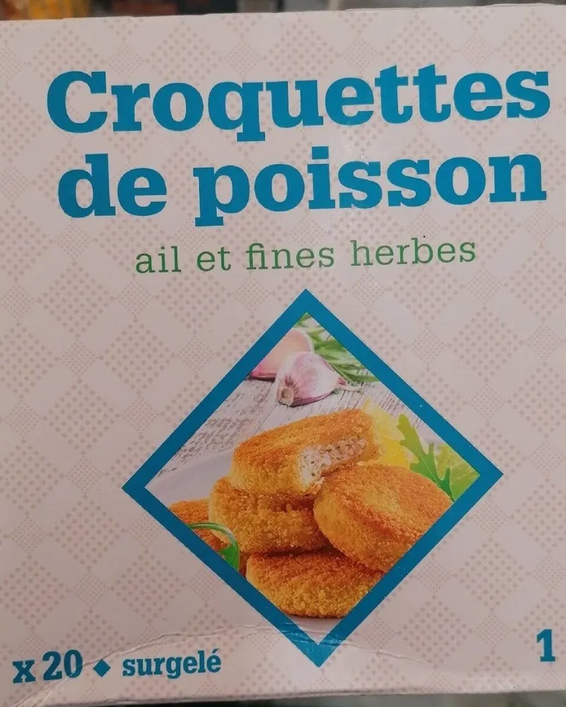 Croquettes de poisson