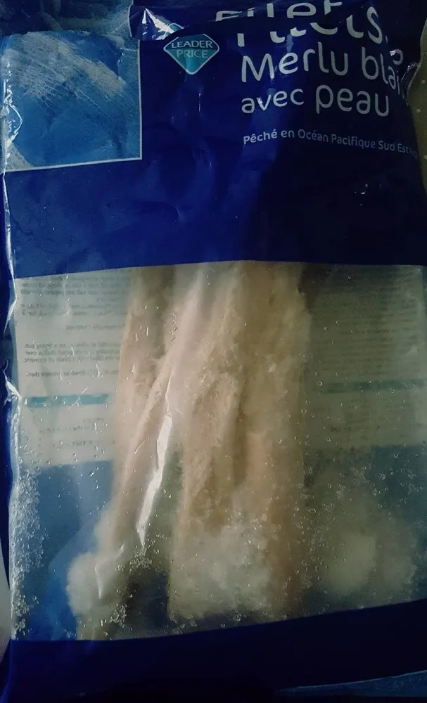 Filets de Merlu Blanc avec Peau