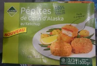 Pépites de Colin d'Alaska au Ketchup