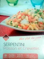 Serpentini Poisson et Crevettes, Surgelé