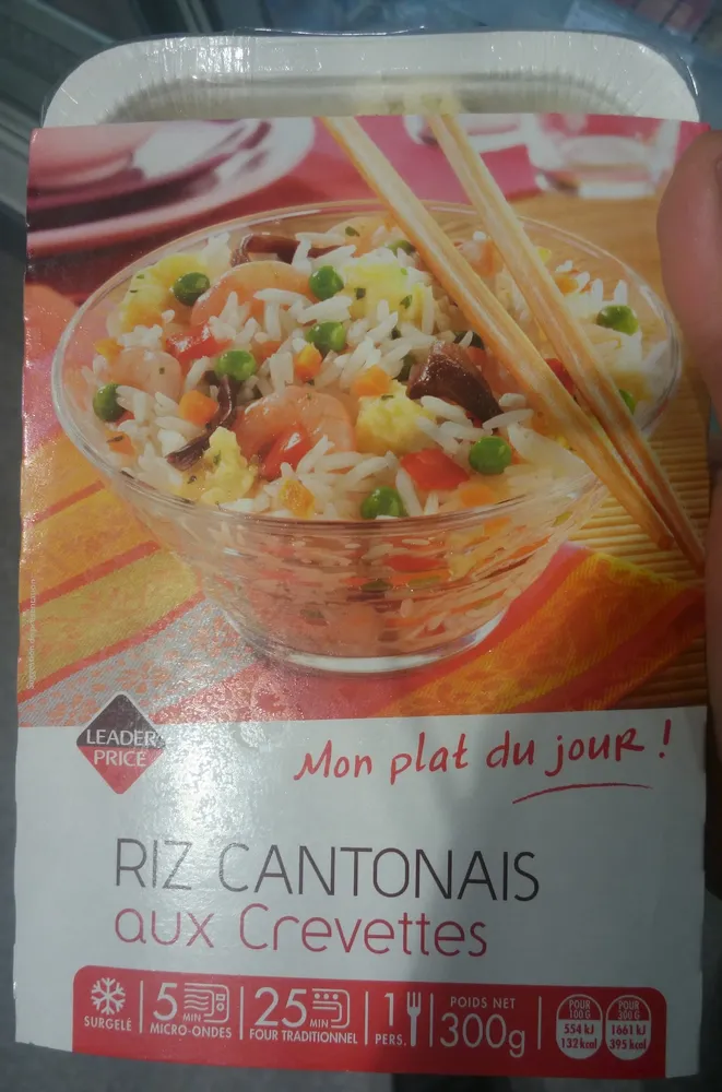 Riz Cantonais aux Crevettes