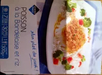 Poisson à la Bordelaise et riz