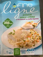 Poisson sauce creme