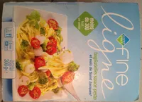 Tagliatelles sauce pesto et noix de Saint Jacques*, Surgelé