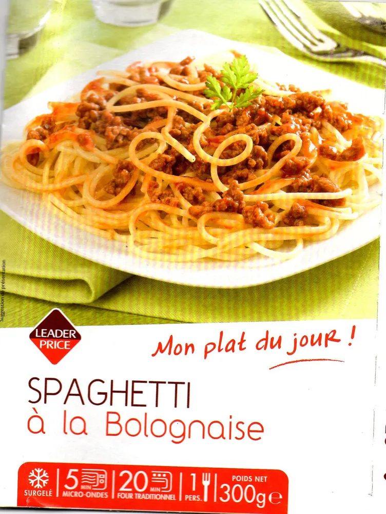 Spaghetti à la Bolognaise