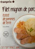 Filet Mignon de Porc Écrasée de Pommes de Terre