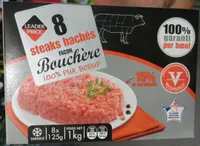 8 Steaks Hachés Façon Bouchère