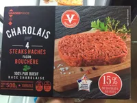 Steaks haches charolais