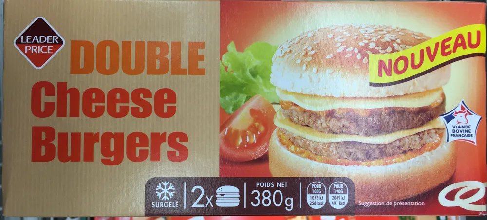 Double Cheese Burgers