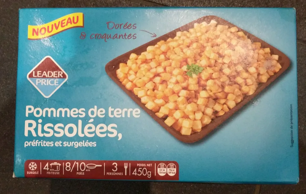 Pommes de terre rissolées