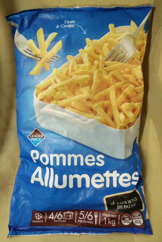 Pommes allumettes