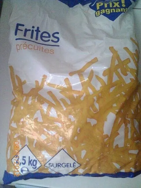 Frites Précuites
