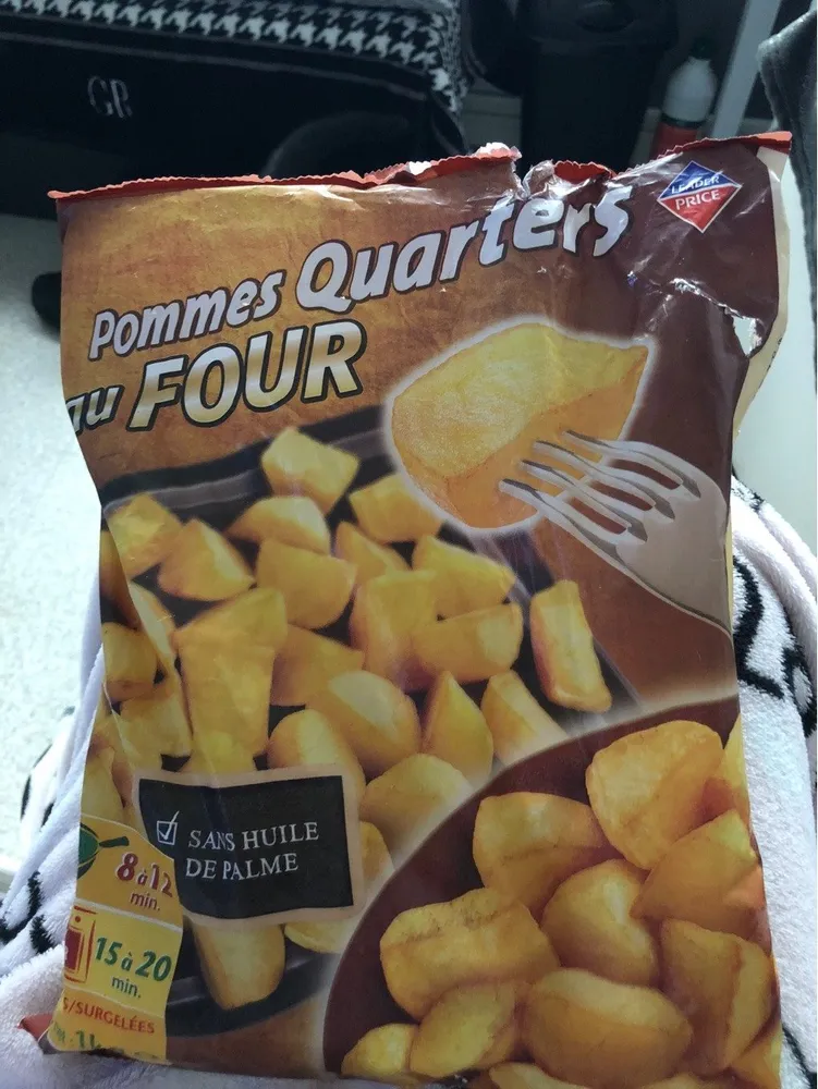 Pommes quarters au four