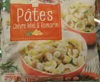 Pâtes chèvre miel et romarin