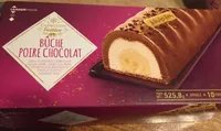 Buche poire chocolat