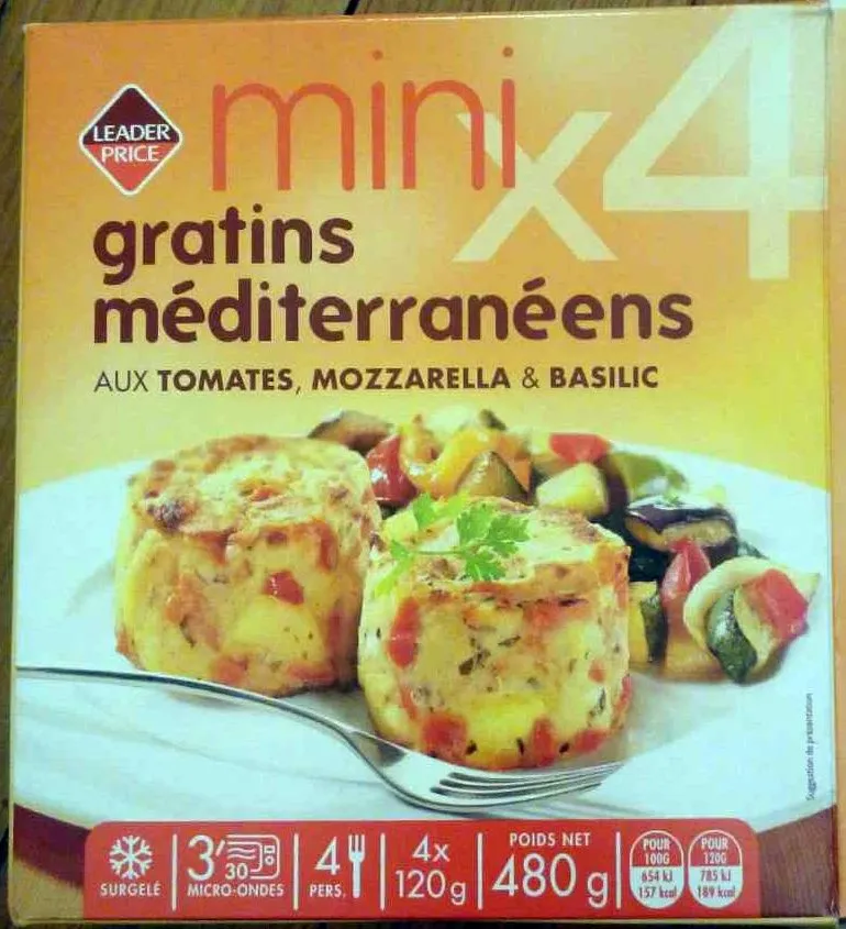 Mini Gratin Méditerranéen